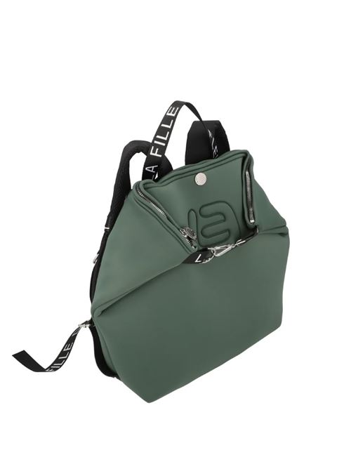 Ambre Tekno Fabric Backpack Black LA FILLE DE FLEURS | AMBRETF\17.949
